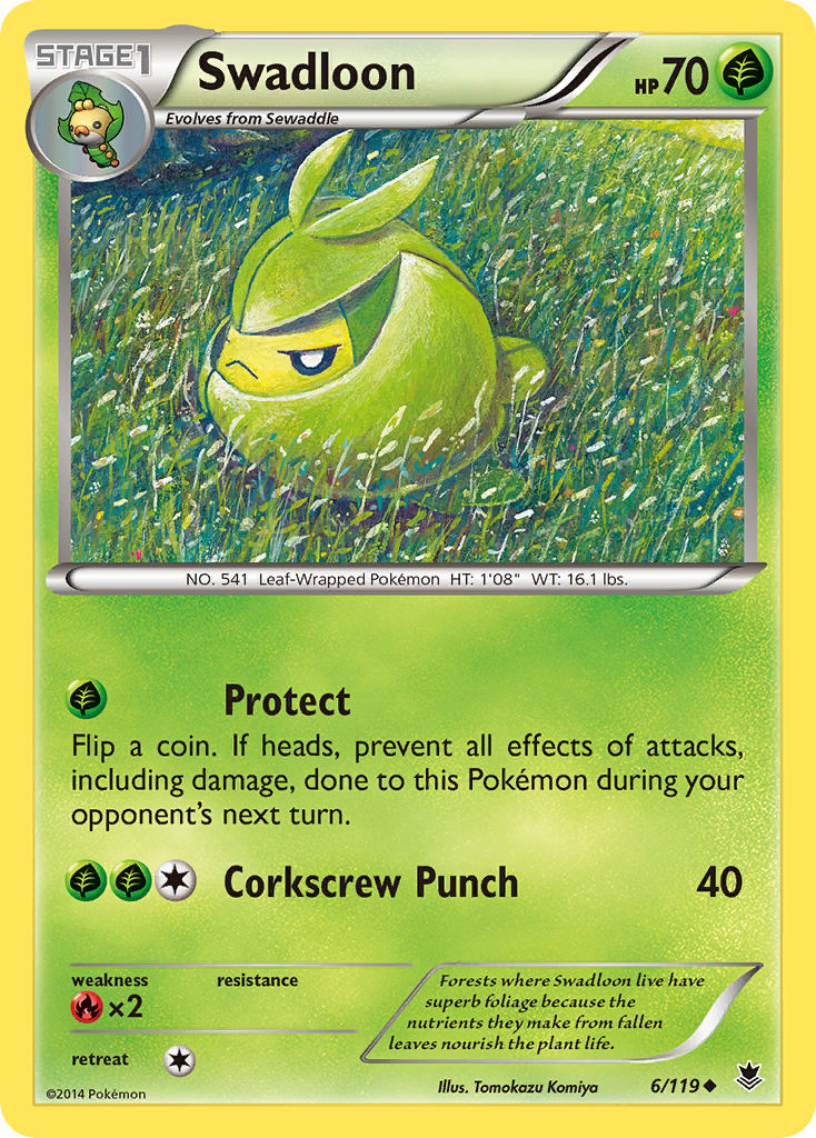 Swadloon 006/124 Uncommon