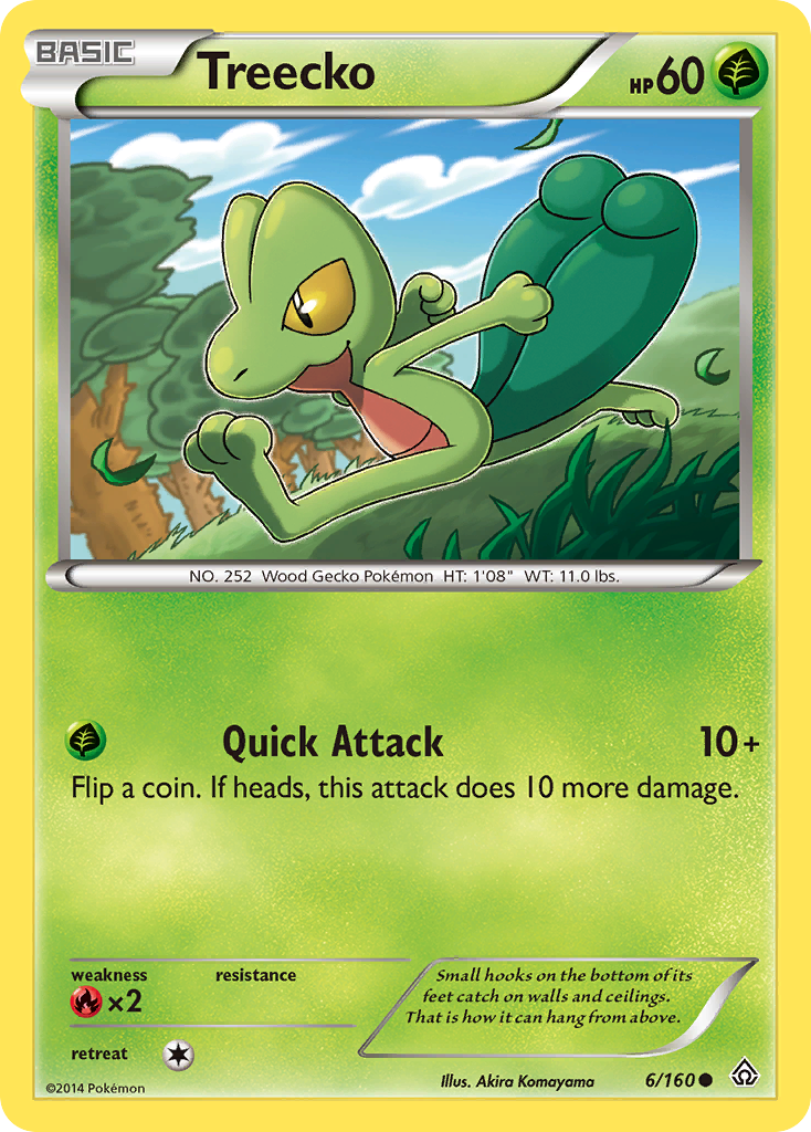 Treecko 006/164 Common