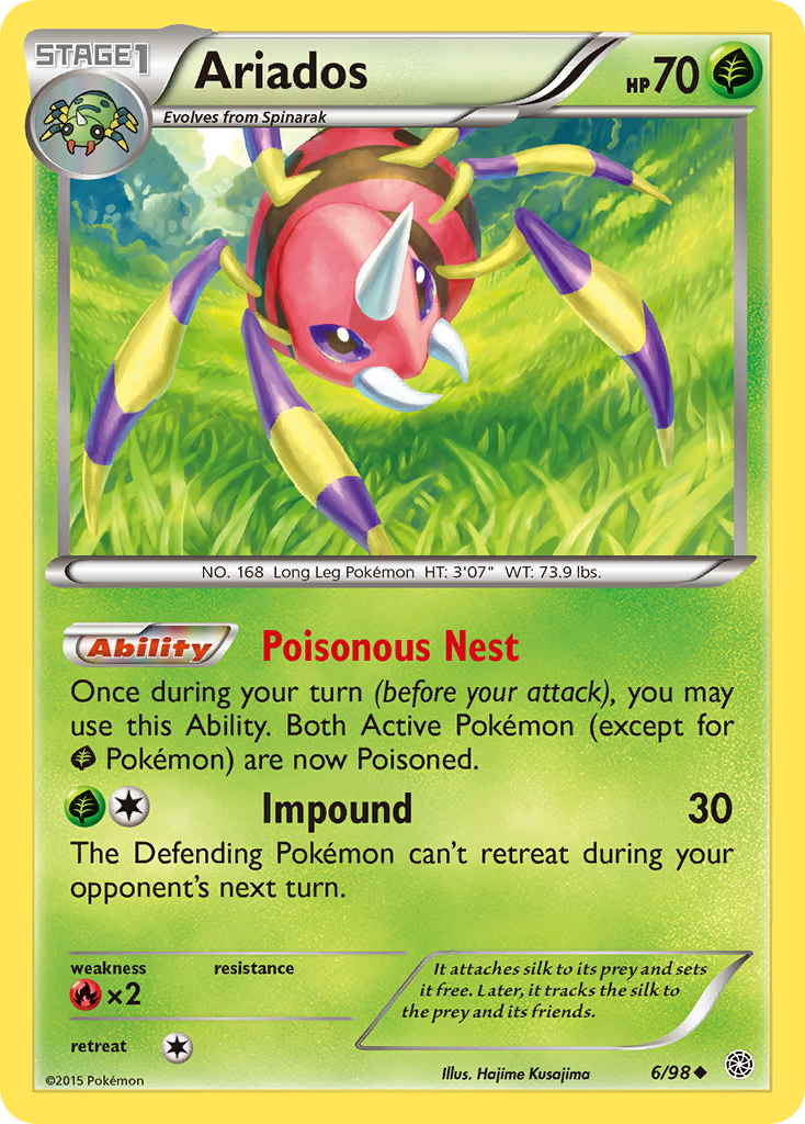 Ariados 006/100 Uncommon