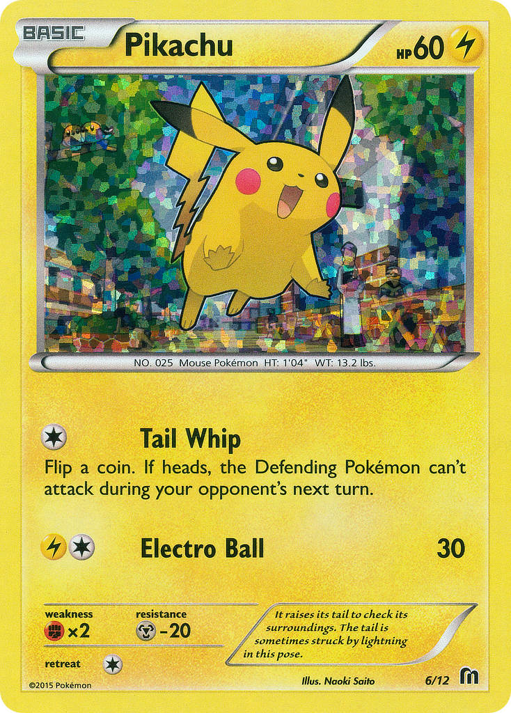 Pikachu 006/12 Unknown