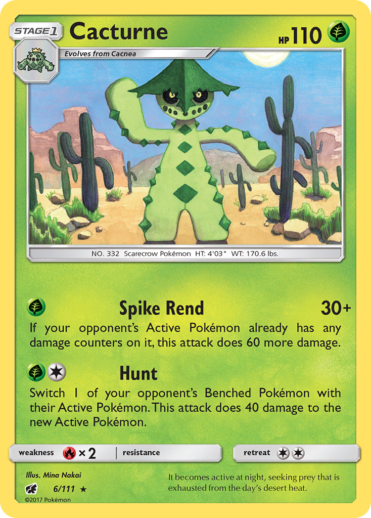 Cacturne 006/126 Rare