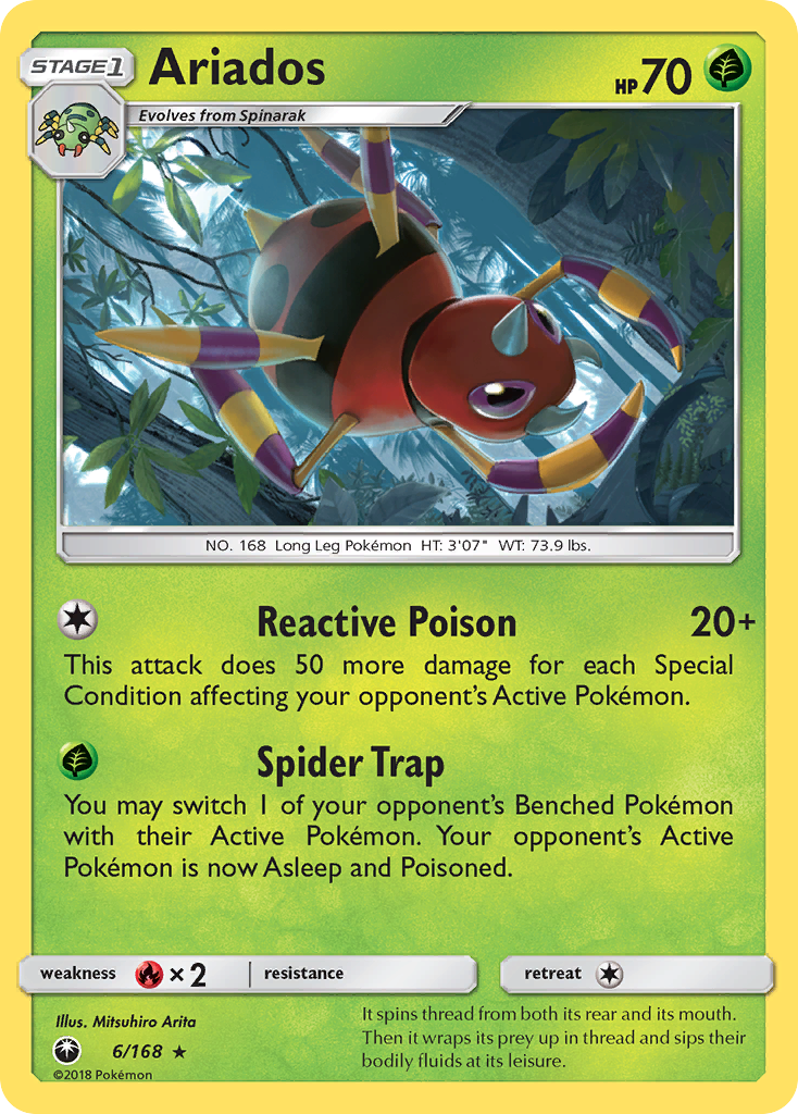 Ariados 006/187 Rare Holo