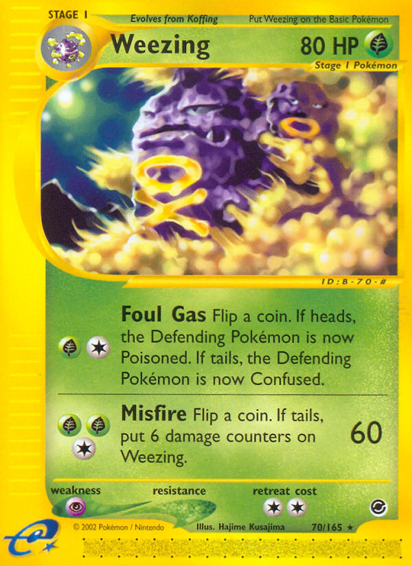 Weezing 070/165 Rare