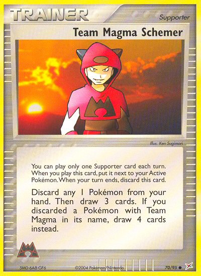 Team Magma Schemer 070/97 Common