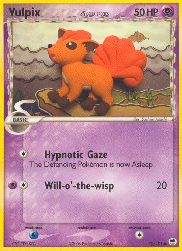 Vulpix δ 070/101 Common