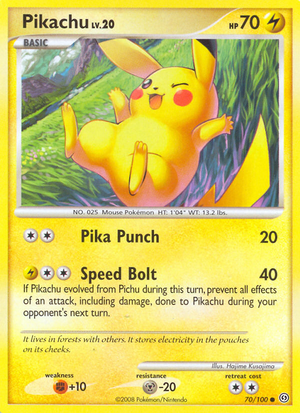 Pikachu 070/106 Common