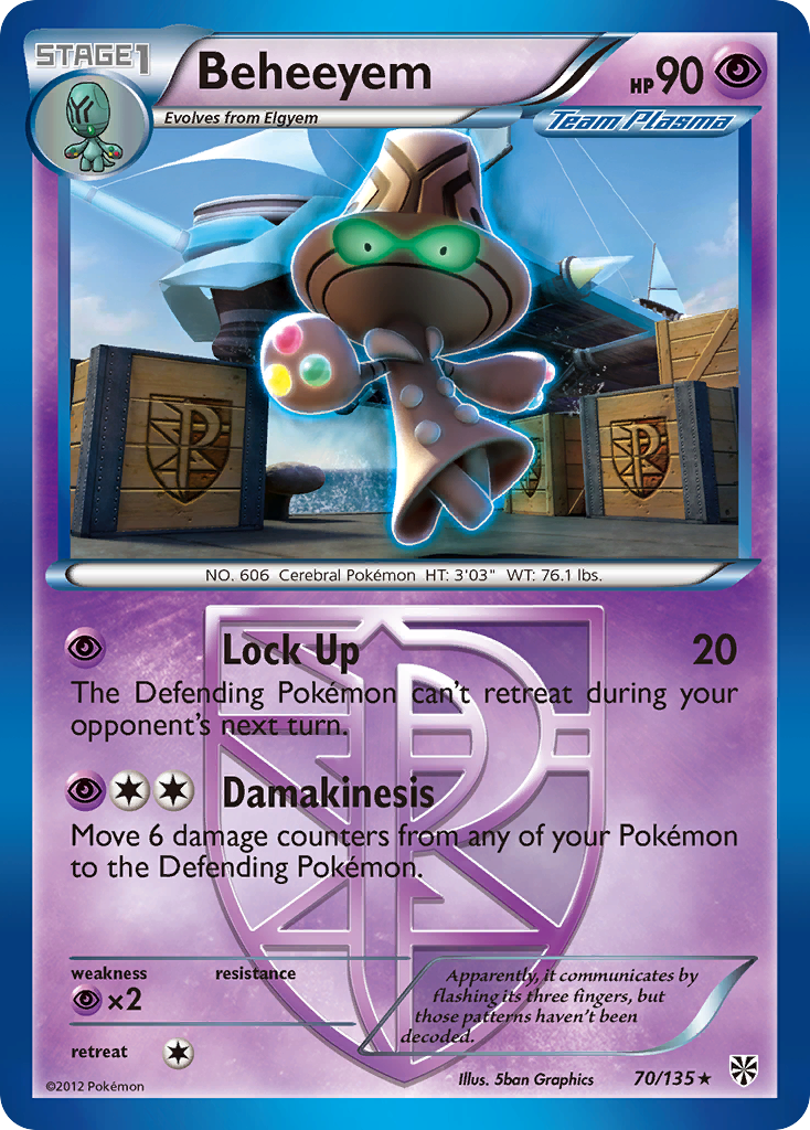 Beheeyem 070/138 Rare