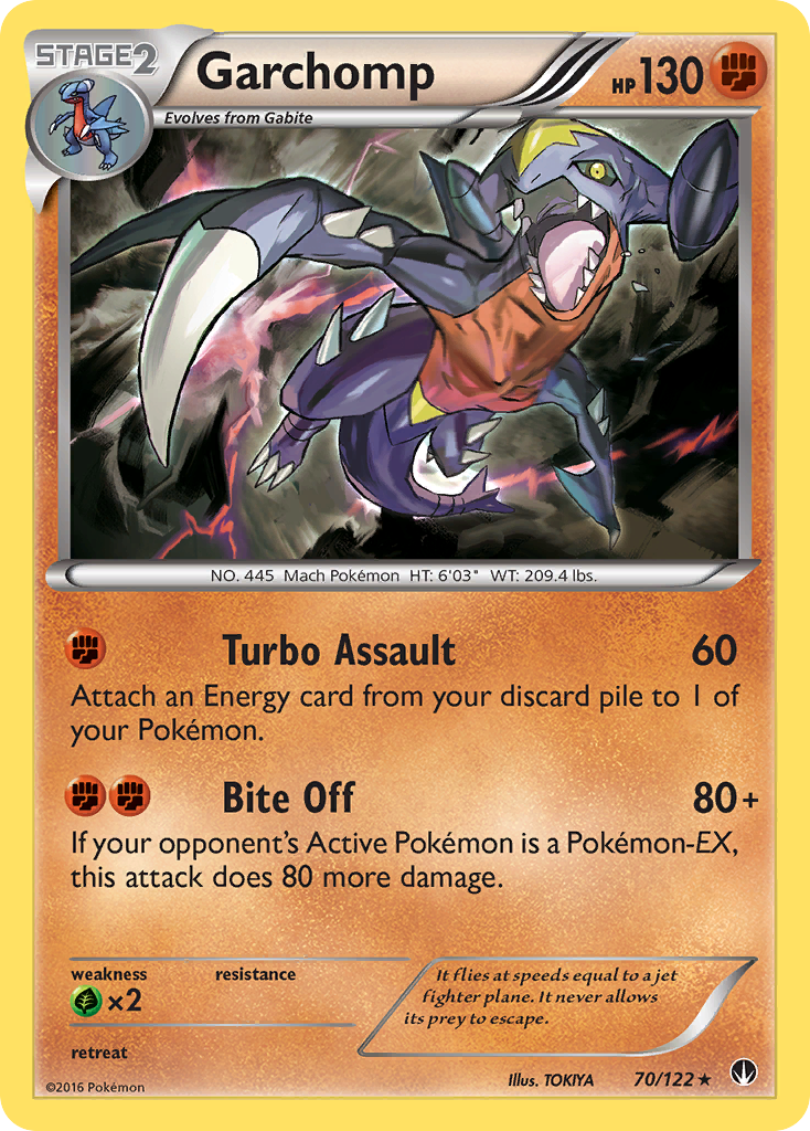 Garchomp 070/126 Rare Holo