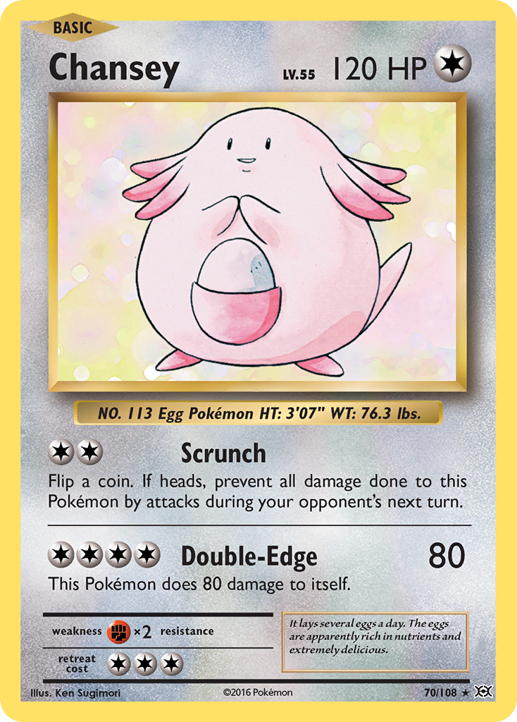 Chansey 070/113 Rare Holo