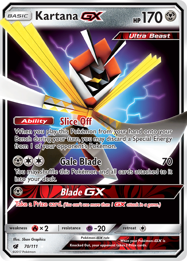 Kartana-GX 070/126 Rare Holo GX
