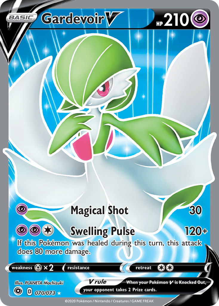 Gardevoir V 070/80 Rare Ultra