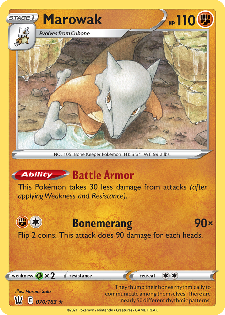 Marowak 070/183 Rare
