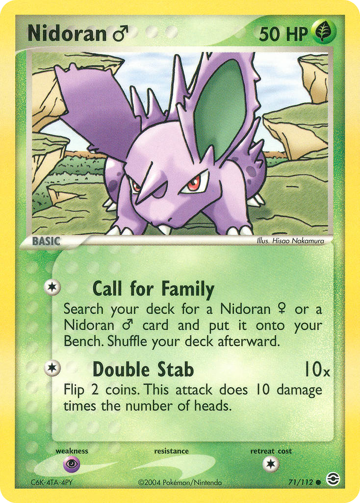Nidoran ♂ 071/116 Common