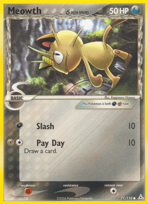 Meowth δ 071/111 Common