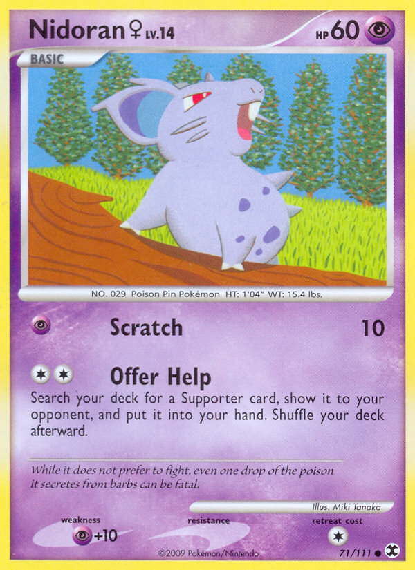 Nidoran ♀ 071/120 Common
