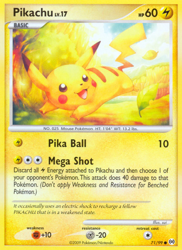 Pikachu 071/111 Common