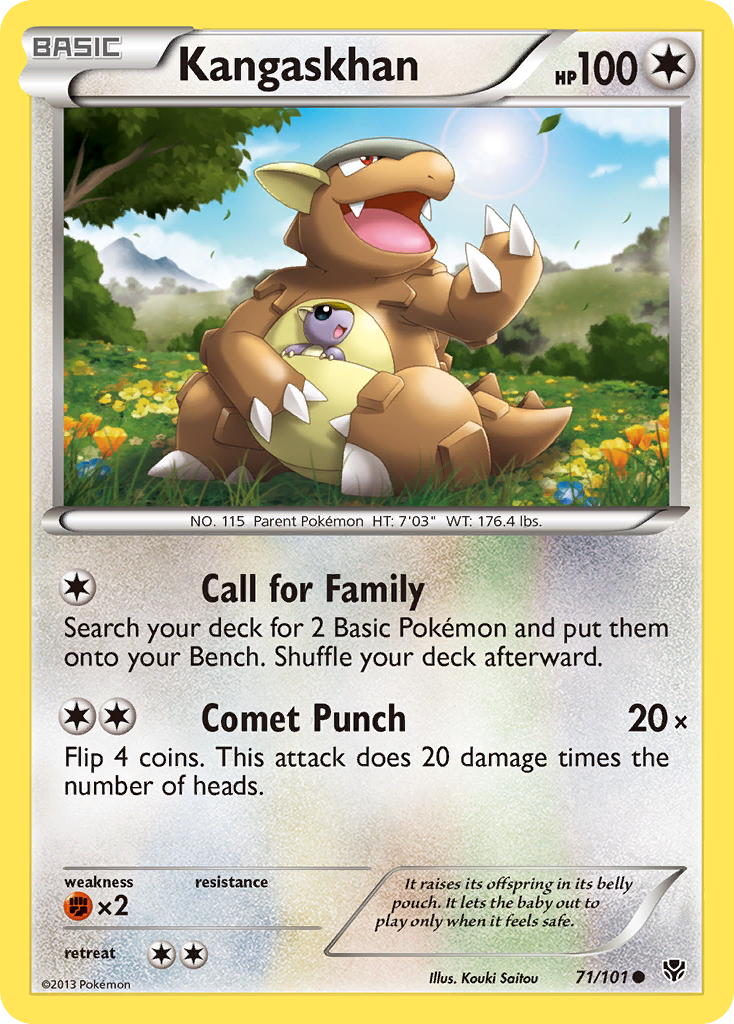 Kangaskhan 071/105 Common