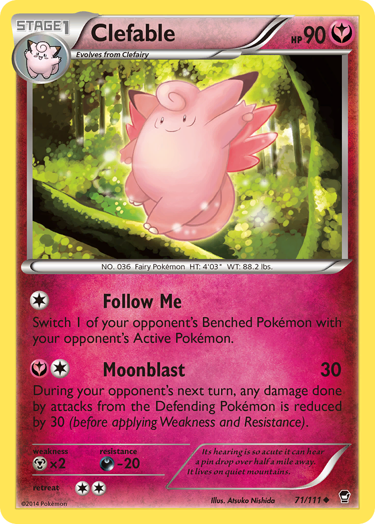 Clefable 071/114 Uncommon