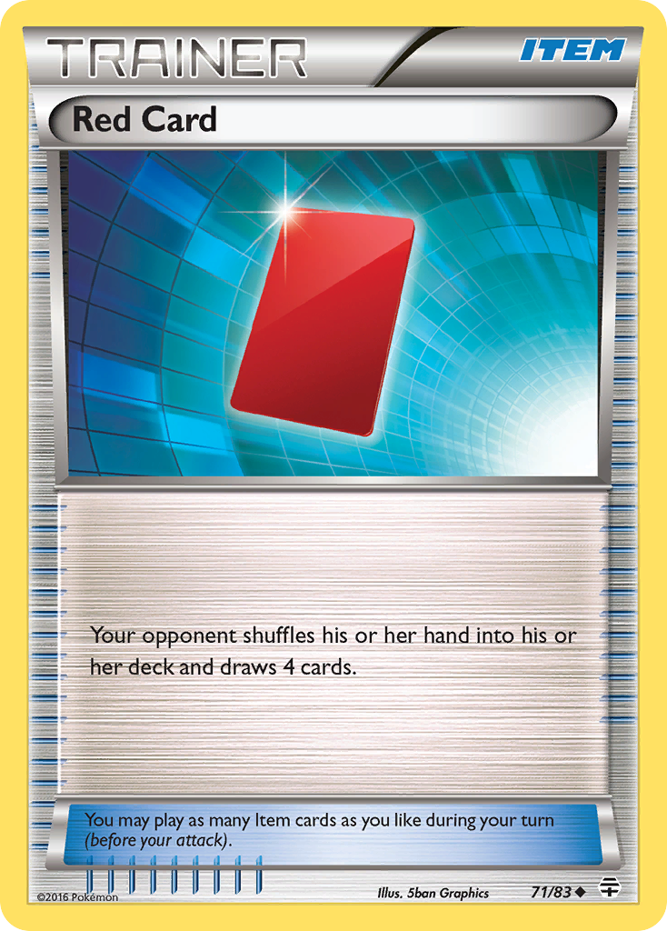 Red Card 071/117 Uncommon