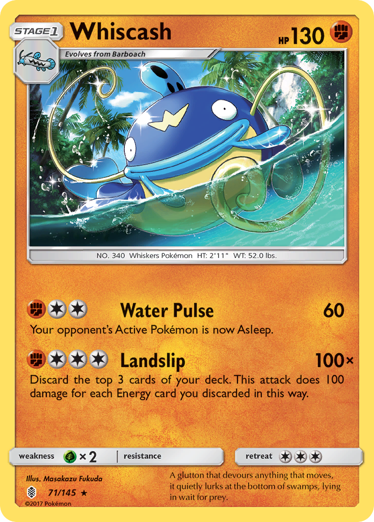 Whiscash 071/180 Rare