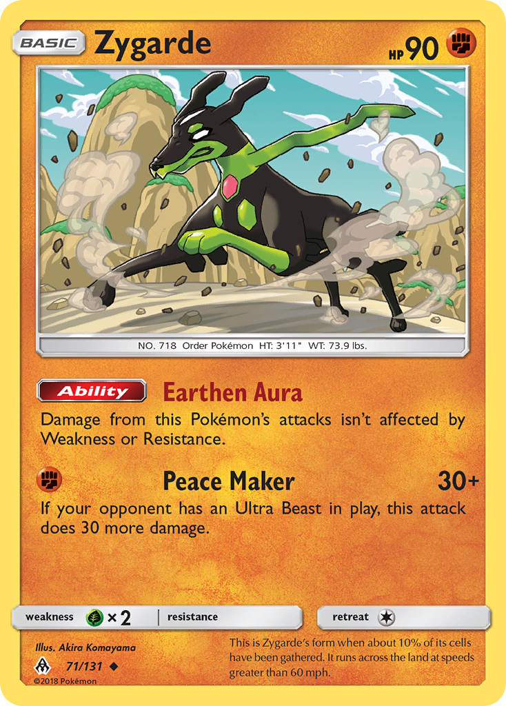 Zygarde 071/150 Uncommon