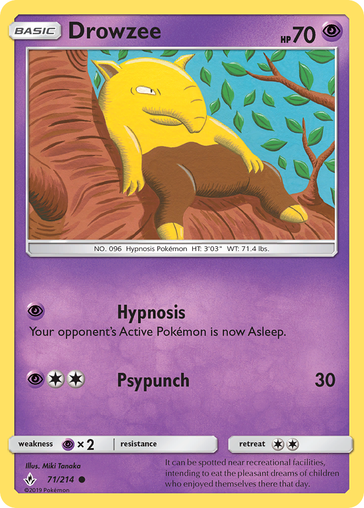 Drowzee 071/234 Common