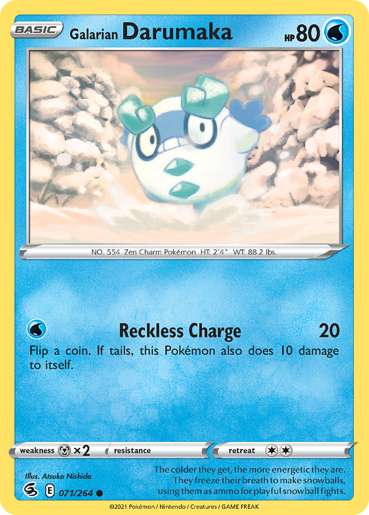 Galarian Darumaka 071/284 Common