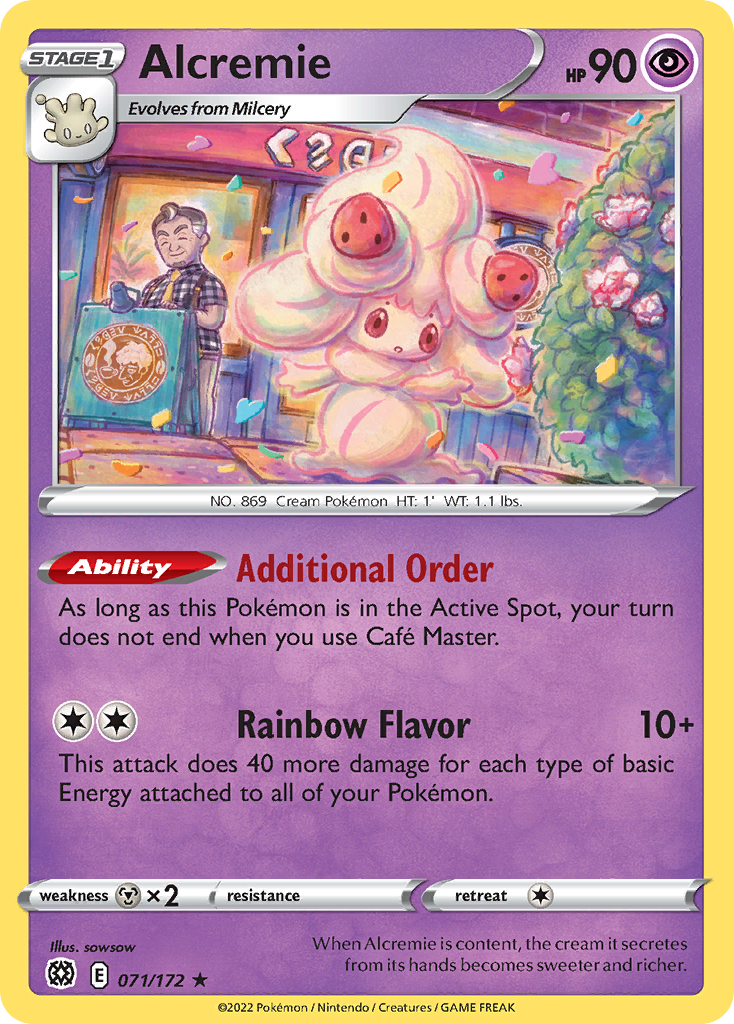 Alcremie 071/186 Rare