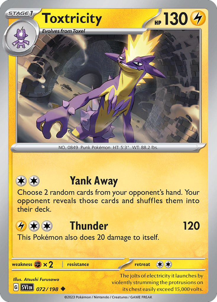 Toxtricity 072/258 Uncommon