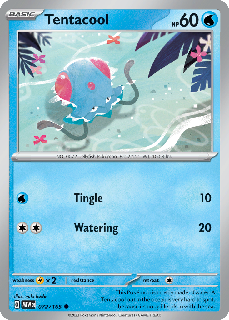 Tentacool 072/207 Common