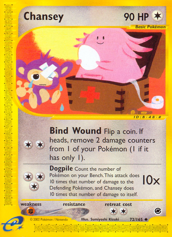 Chansey 072/165 Uncommon