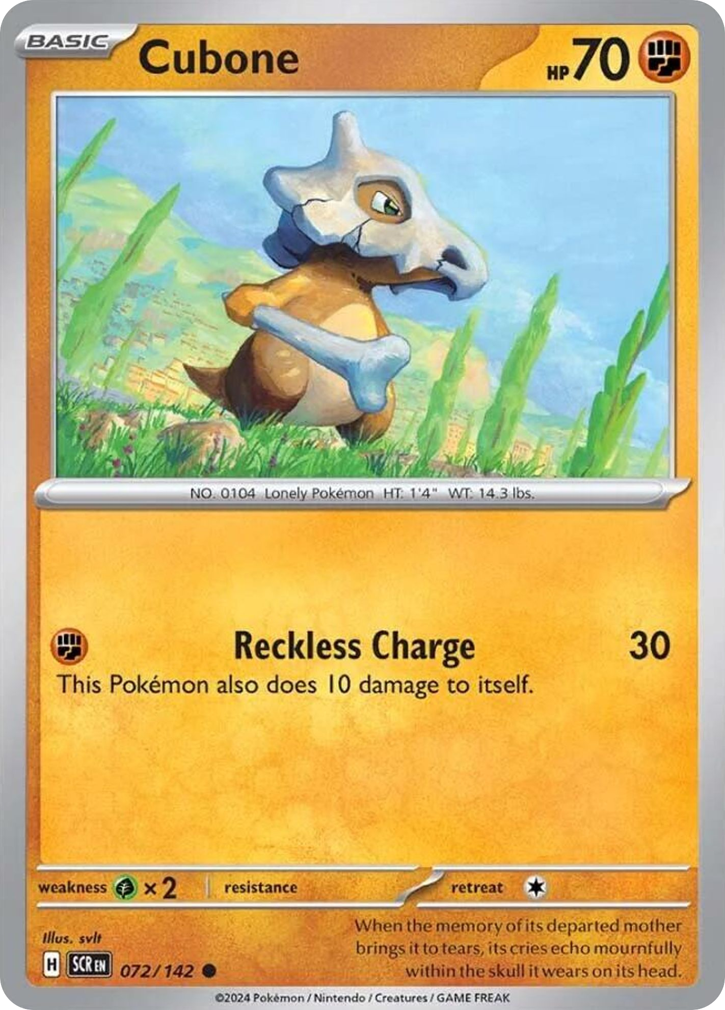 Cubone 072/175 Common