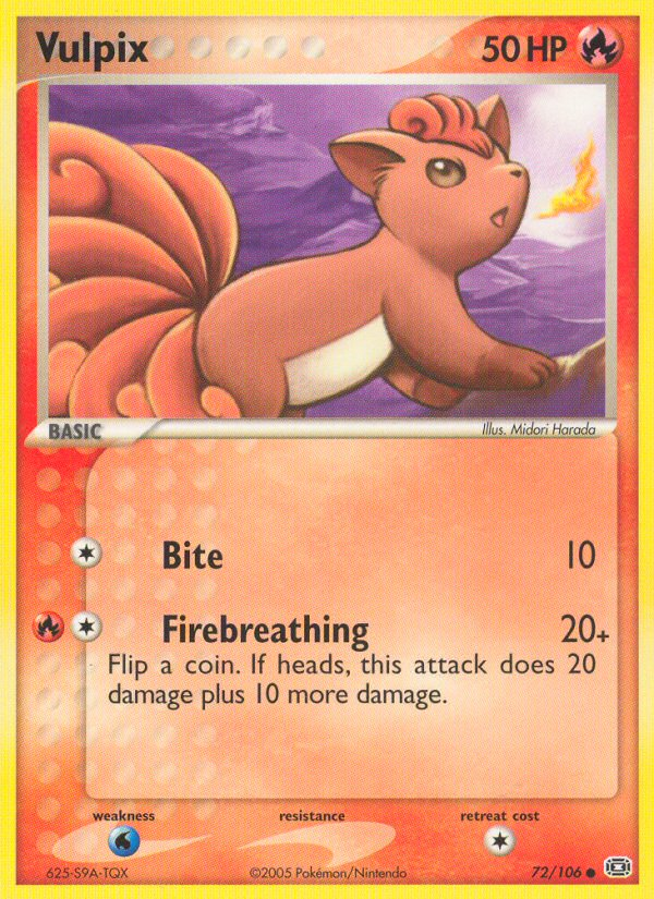 Vulpix 072/107 Common