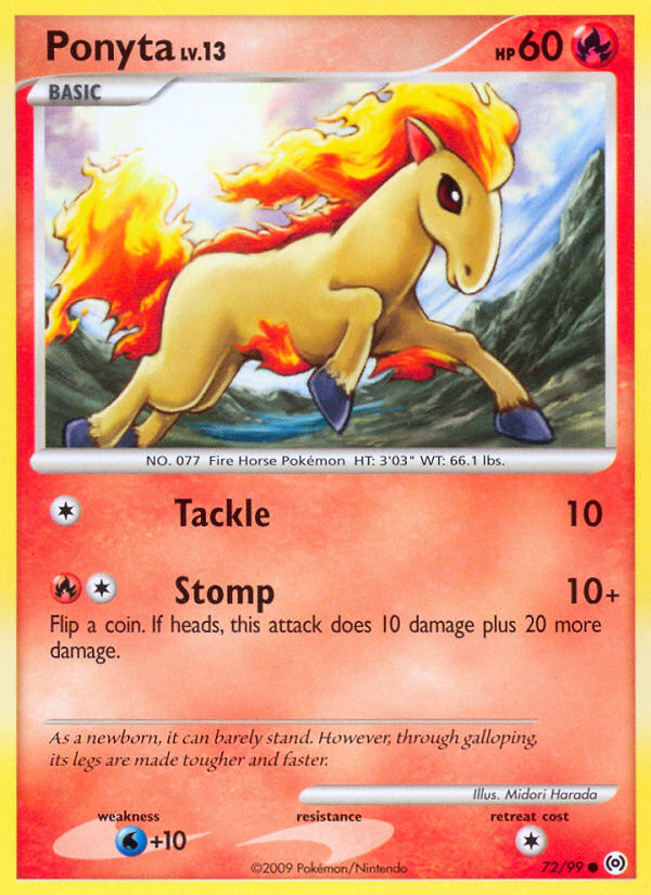 Ponyta 072/111 Common