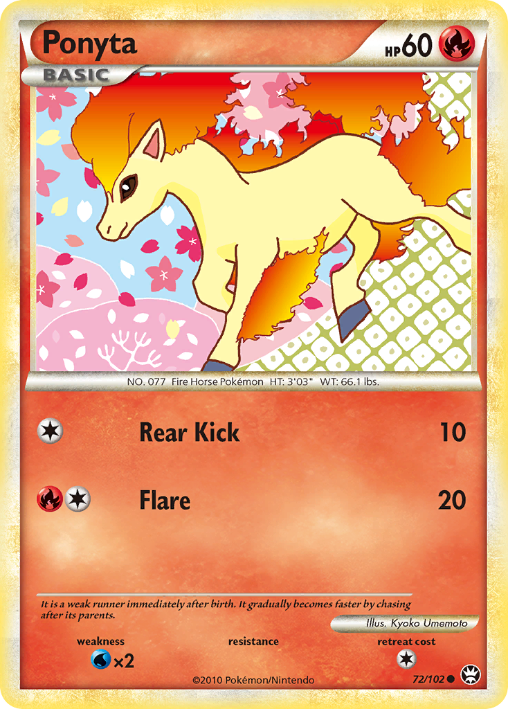 Ponyta 072/103 Common