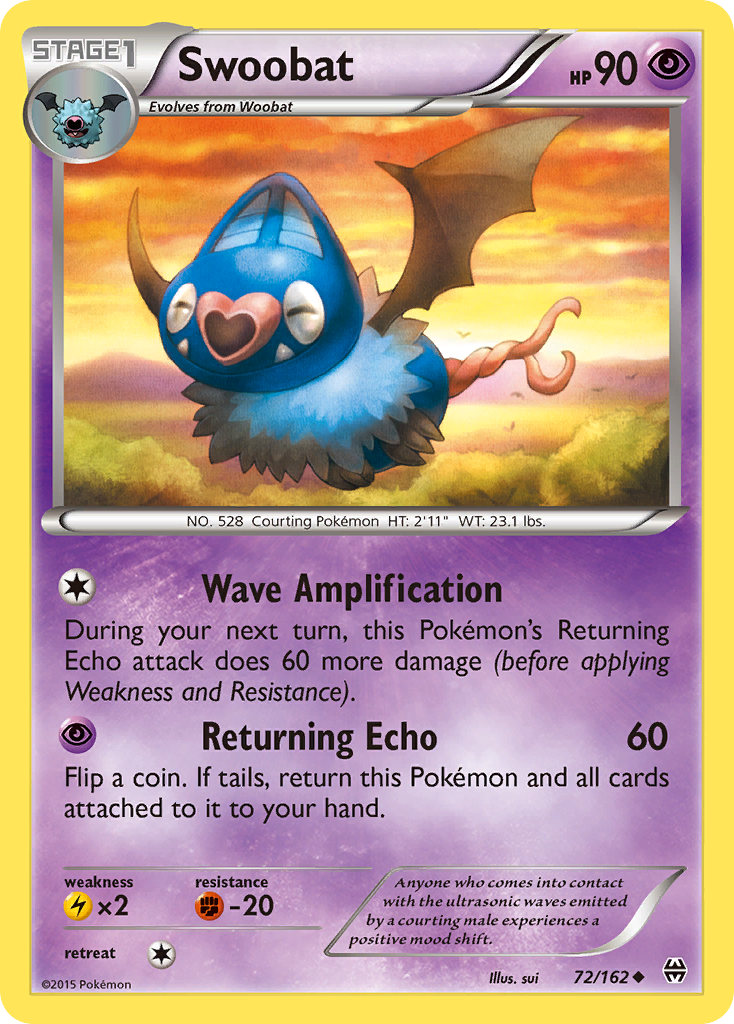 Swoobat 072/165 Uncommon