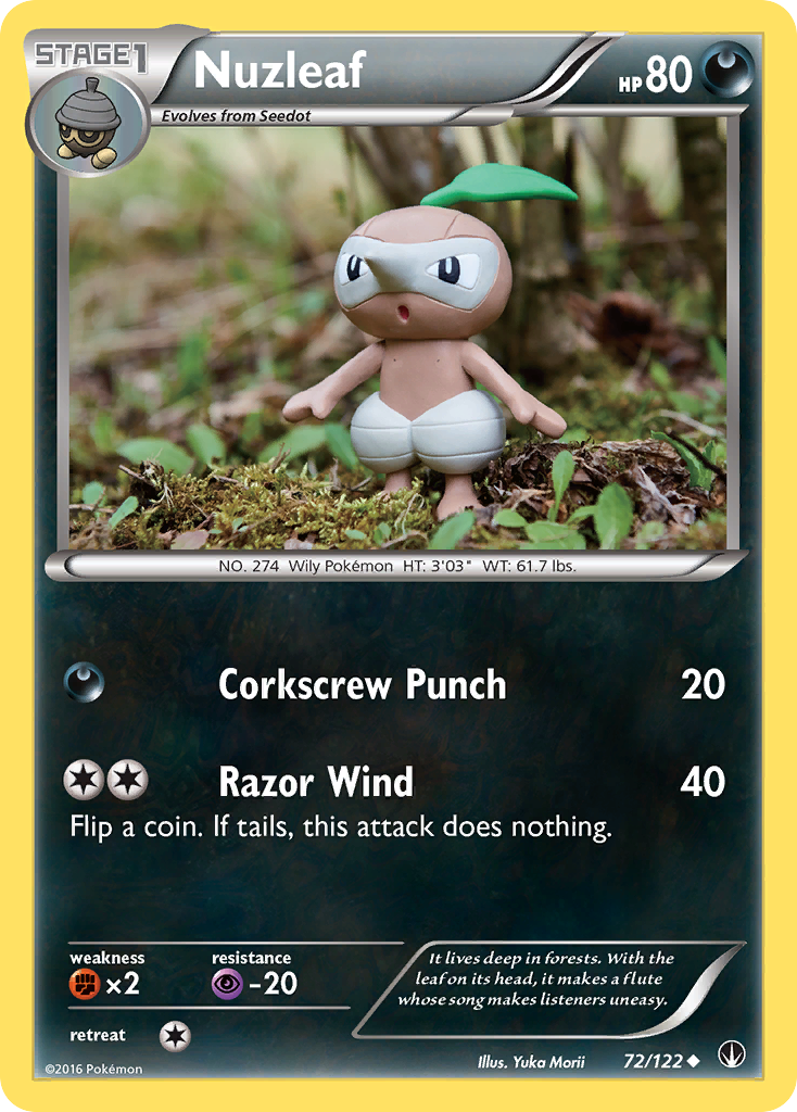 Nuzleaf 072/126 Uncommon