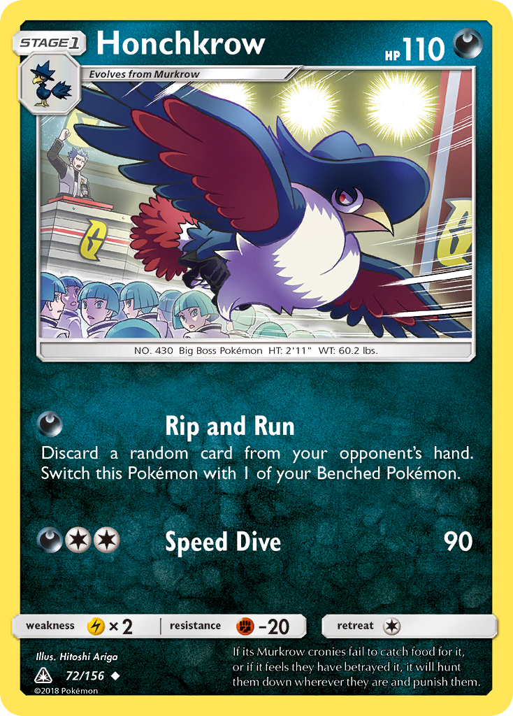 Honchkrow 072/178 Uncommon