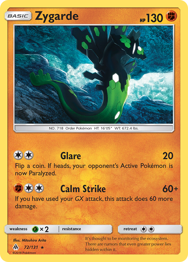 Zygarde 072/150 Rare