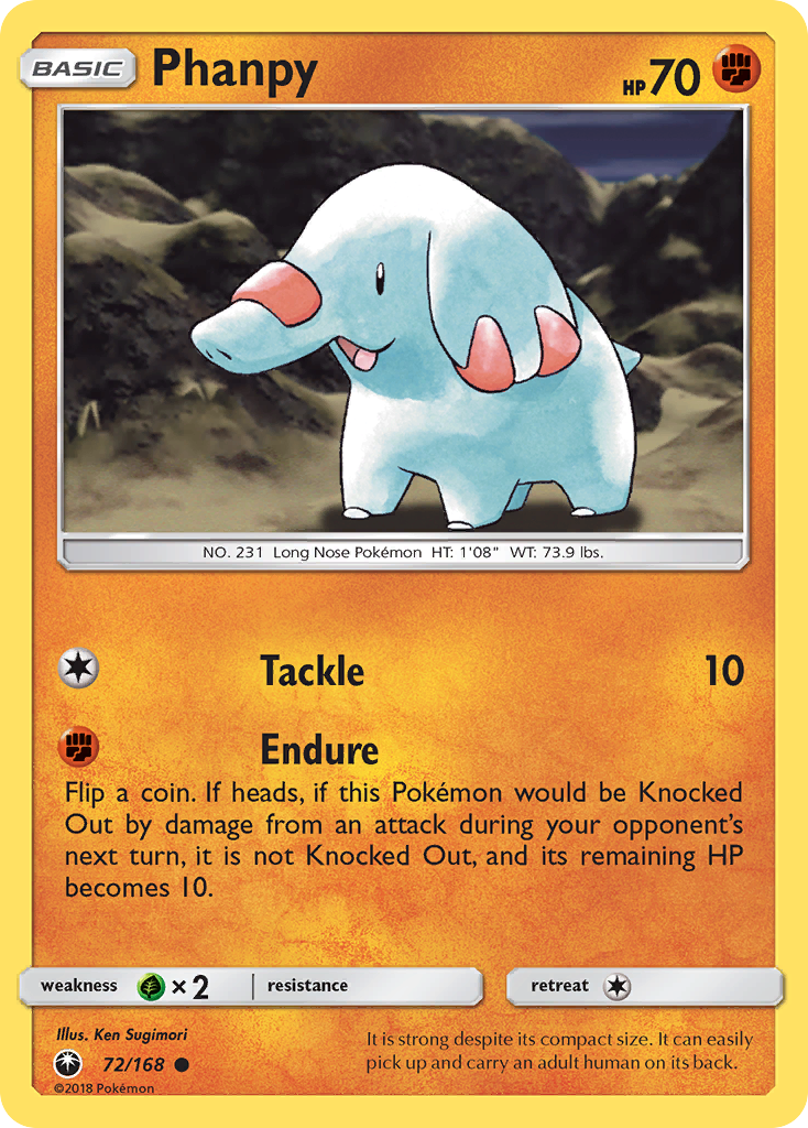 Phanpy 072/187 Common
