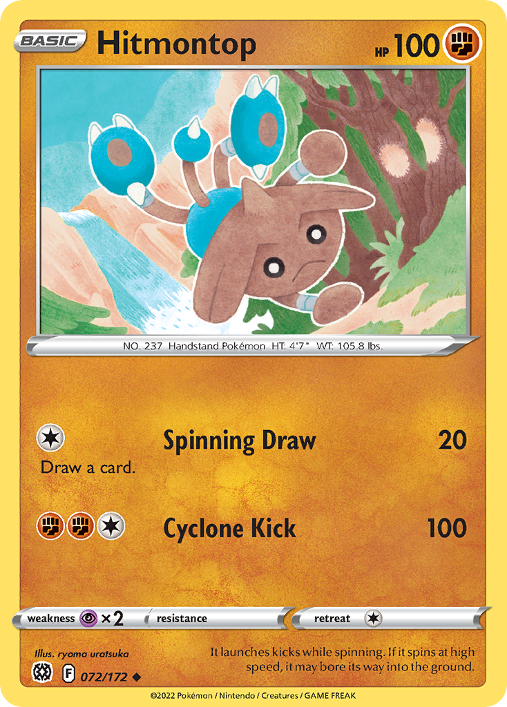 Hitmontop 072/186 Uncommon