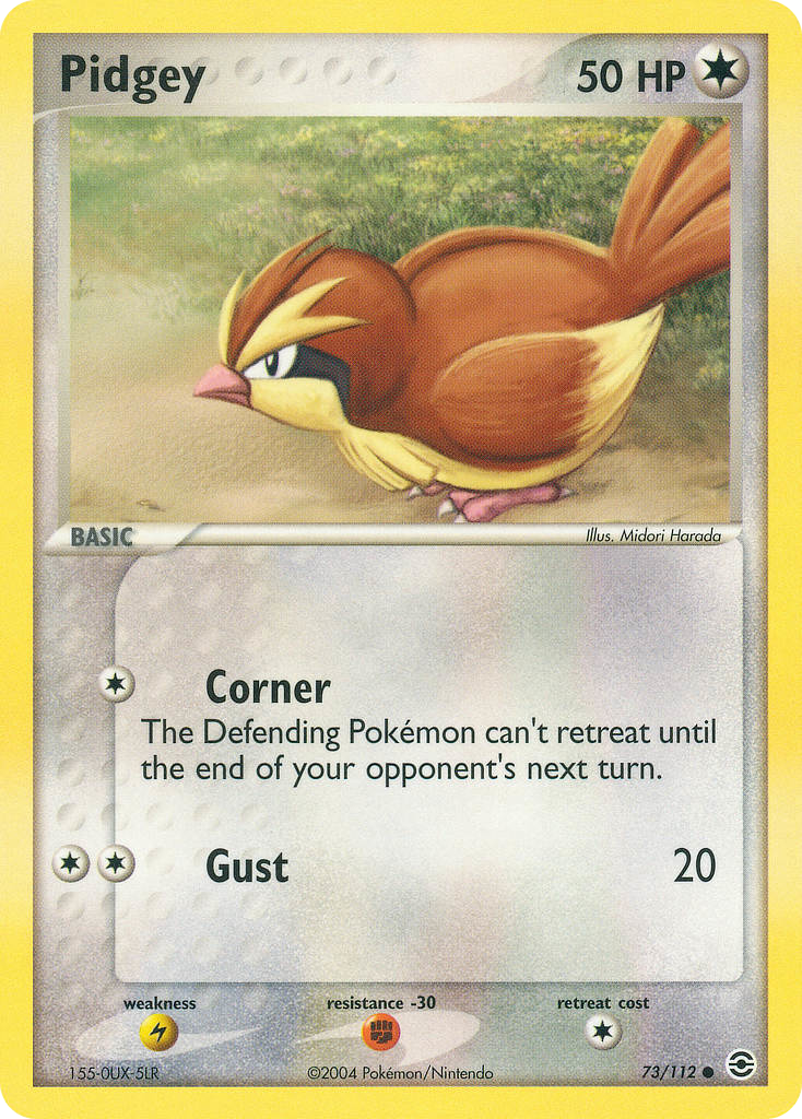 Pidgey 073/116 Common
