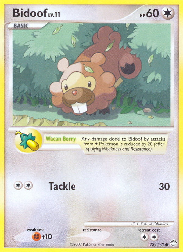 Bidoof 073/124 Common