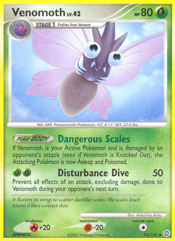 Venomoth 073/132 Uncommon