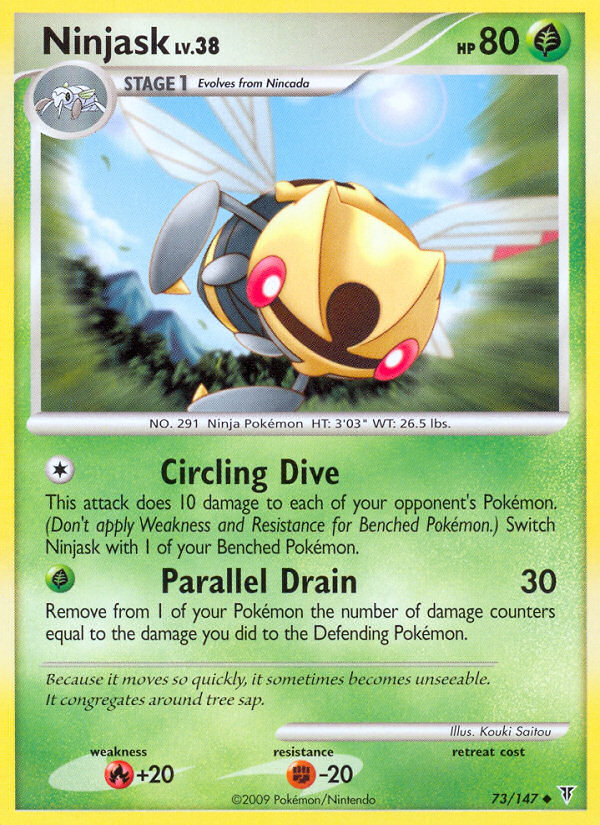 Ninjask 073/153 Uncommon