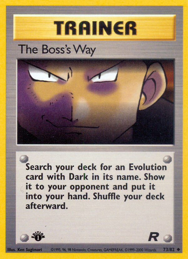 The Boss's Way 073/83 Uncommon