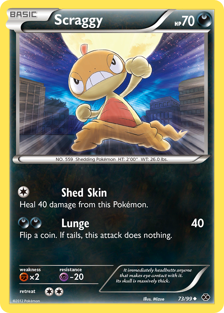 Scraggy 073/103 Uncommon