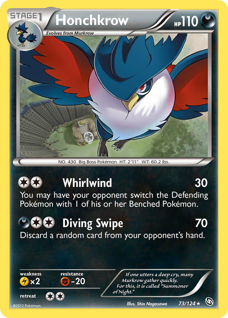 Honchkrow 073/128 Rare