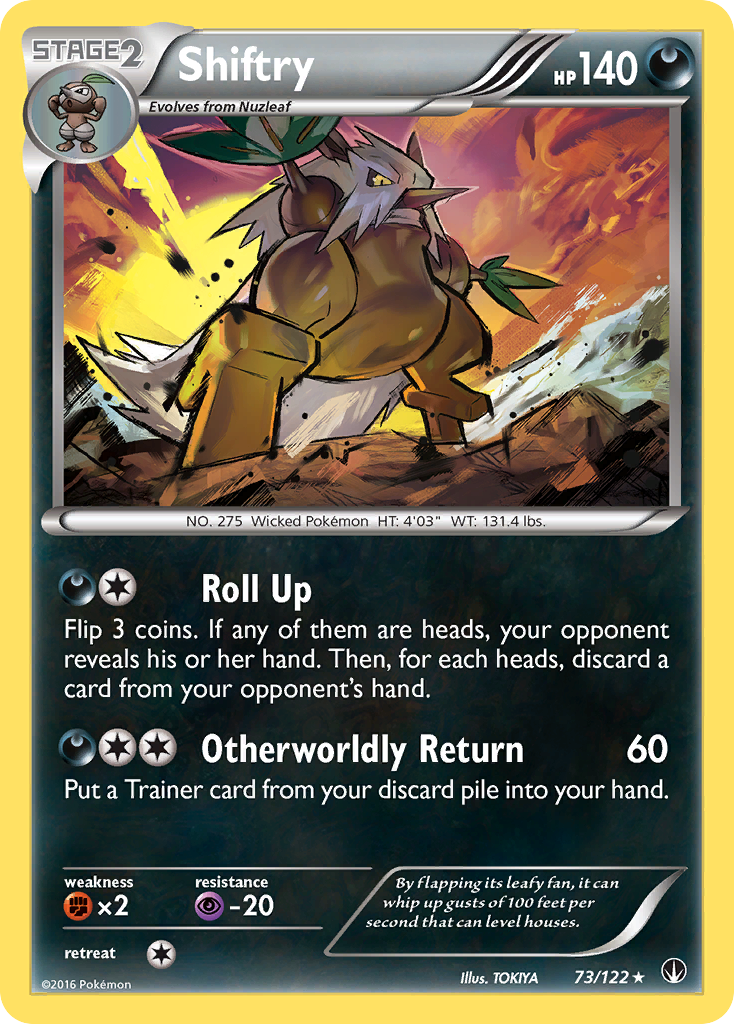 Shiftry 073/126 Rare