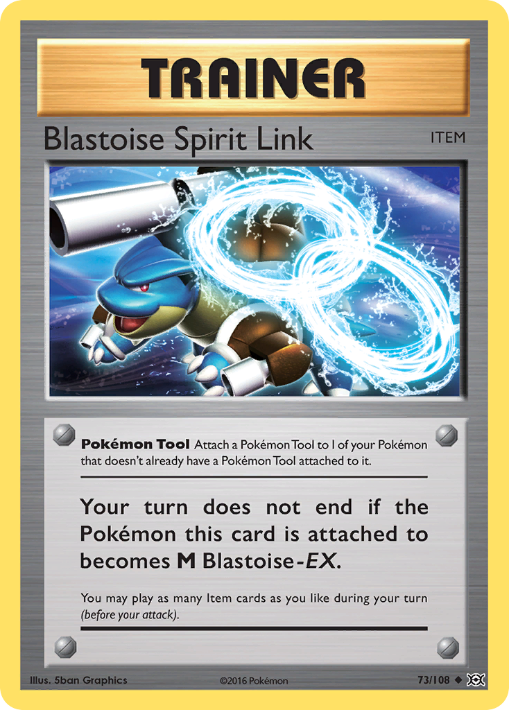 Blastoise Spirit Link 073/113 Uncommon